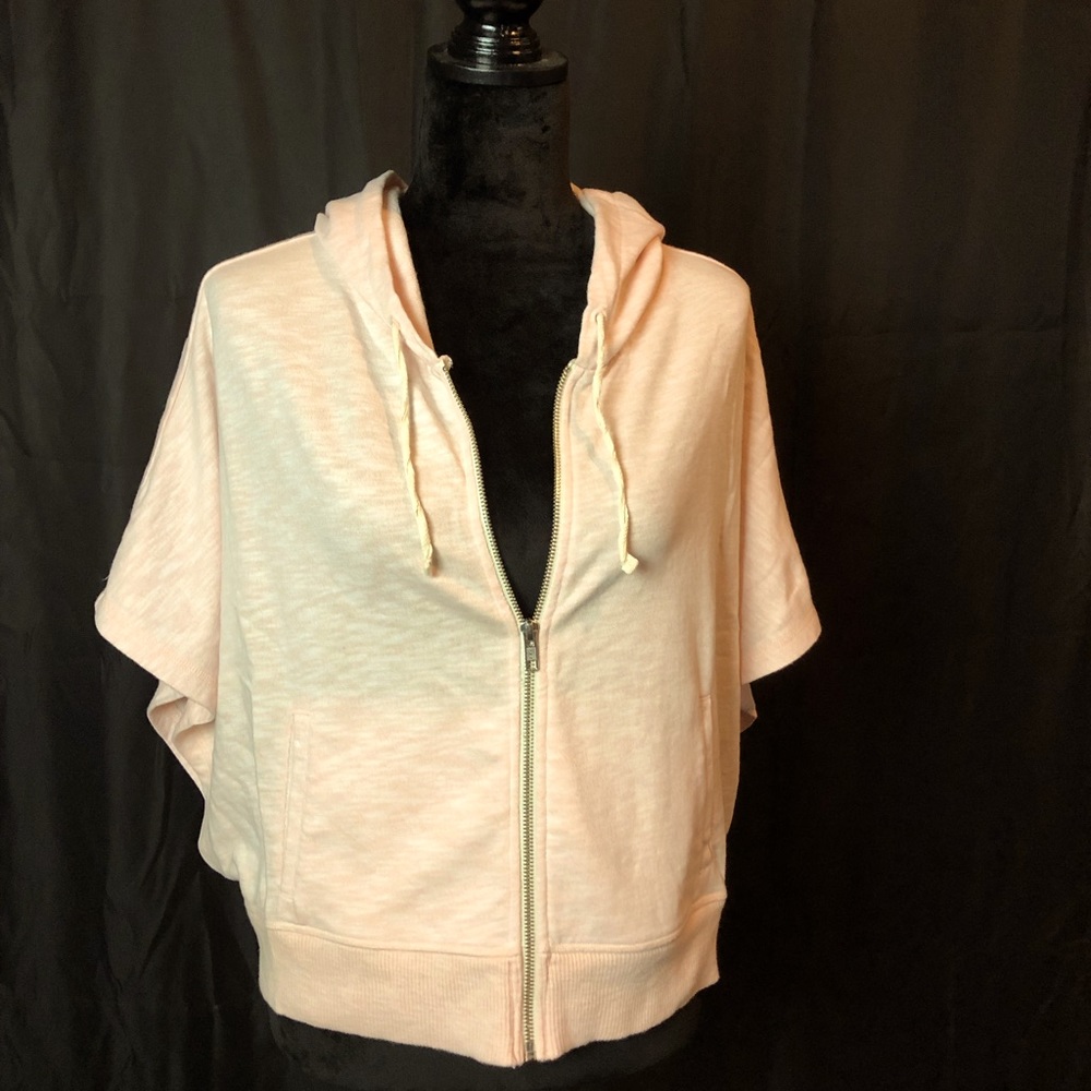 Victoria’s Secret Pink Open Sleeve Zip-Up Hoodie